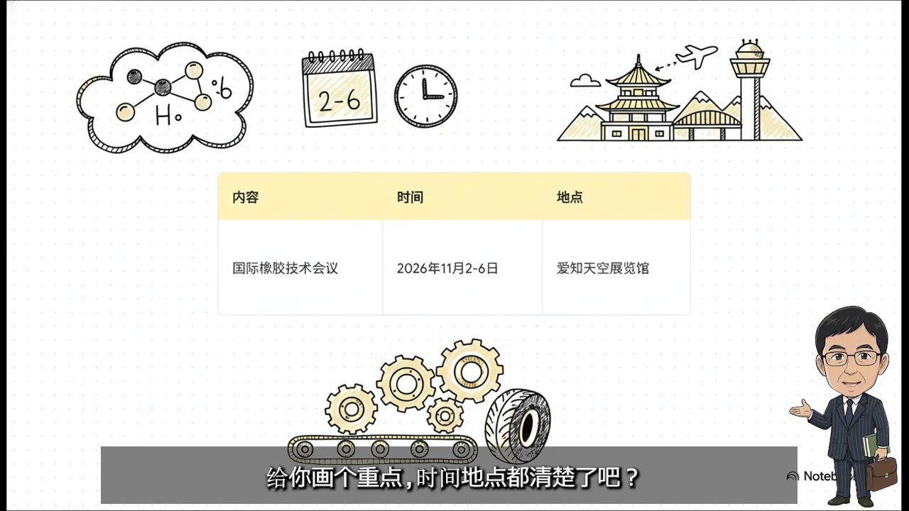 IRC2026橡胶技术国际会议 Animation